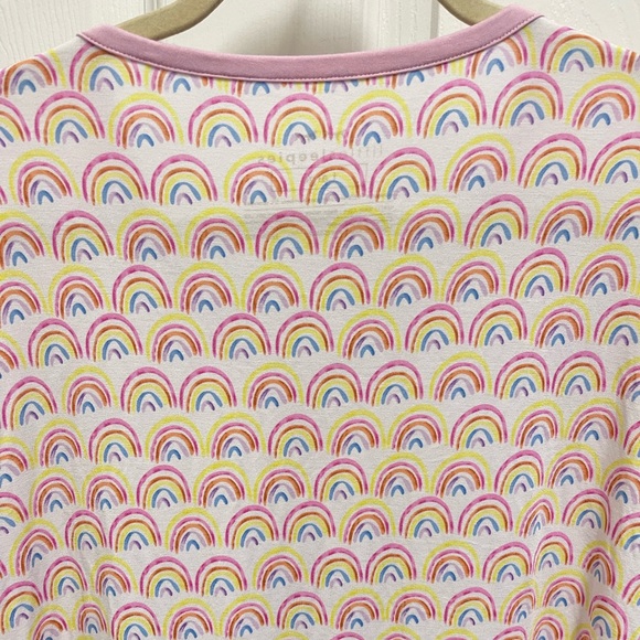 Little Sleepies Longsleeve Rainbow Pajama Top - Picture 7 of 9